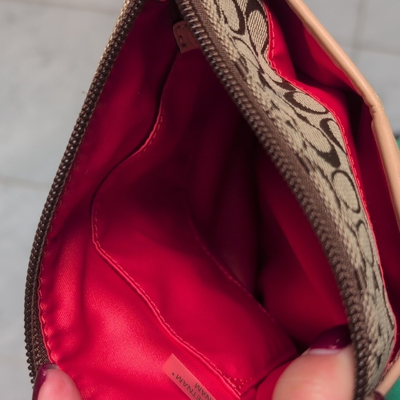 Coach Signature Canvas Crossbody. EUC - Picture 6 of 7